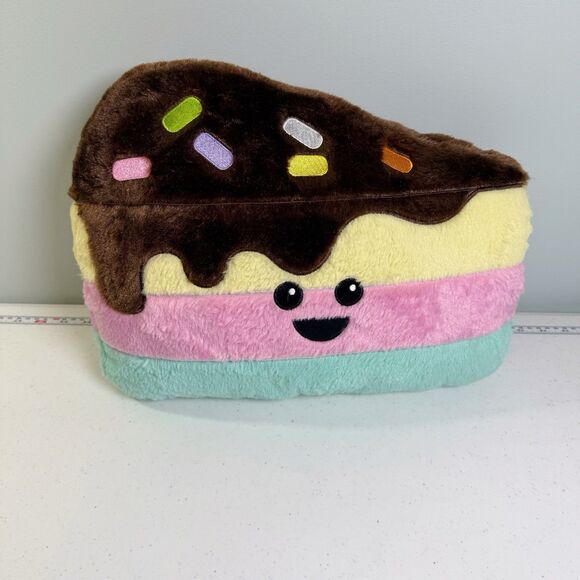 Other - Iscream Plush Cake Slice Plush Neapolitan Scented Sprinkles 2018 Ice Cream 17"